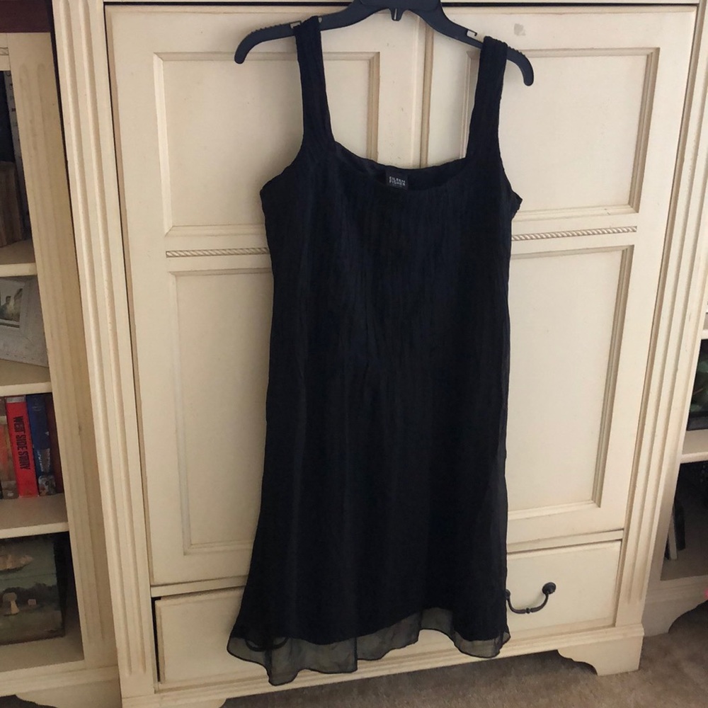 Eileen Fisher lightweight textured silk dress